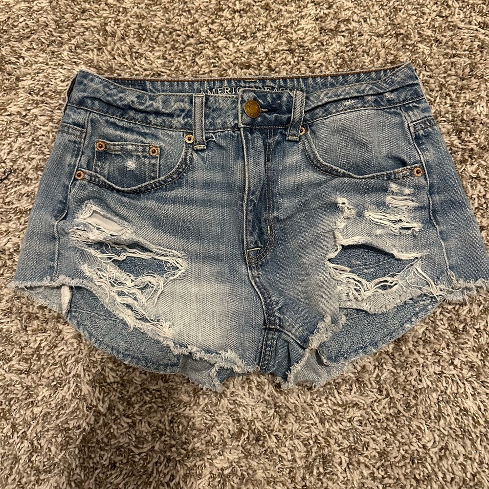 American Eagle Hi-rise Festival Shortie